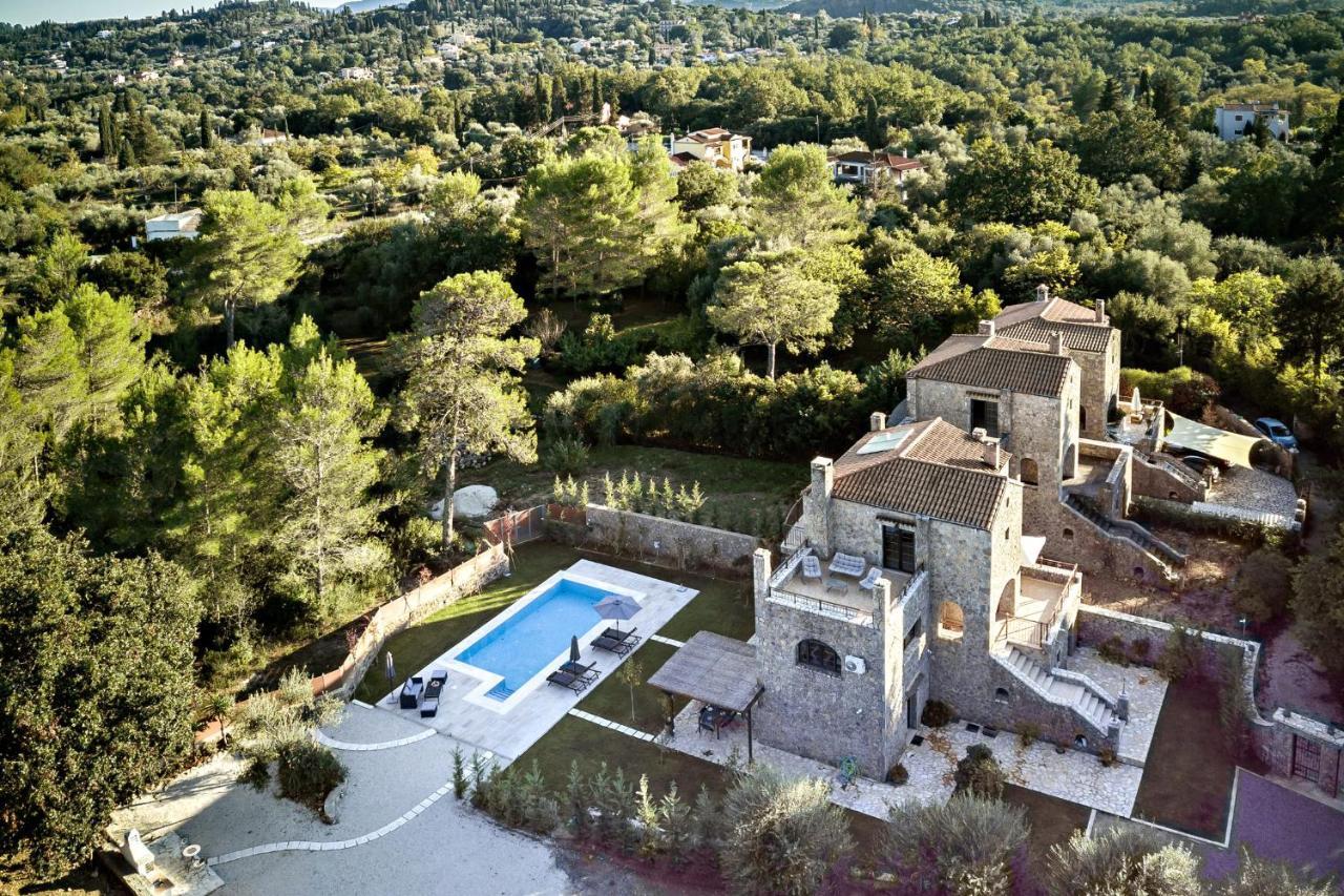 Filia Stone Villa Gouvia Exterior foto
