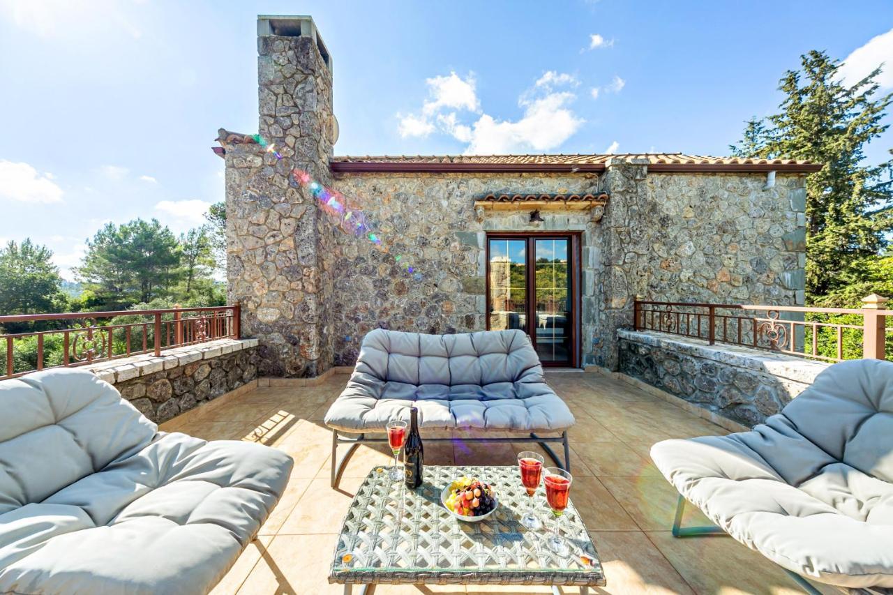 Filia Stone Villa Gouvia Exterior foto