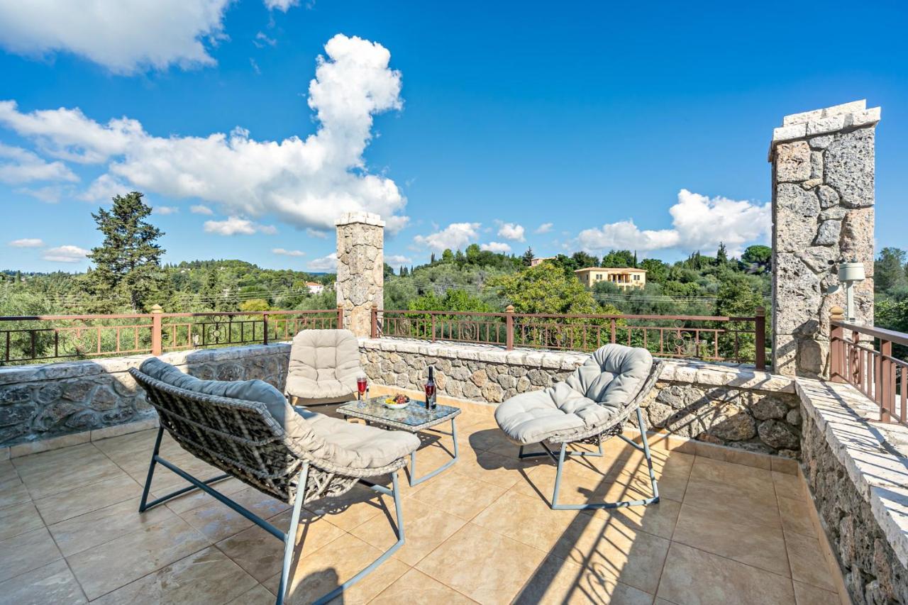 Filia Stone Villa Gouvia Exterior foto